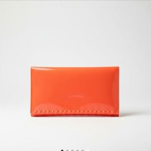 Orange Carmen Sol Clutch NWT